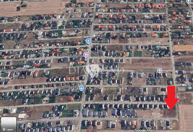 Berceni, strada Miorita, 0% comision, teren intravilan 500 mp